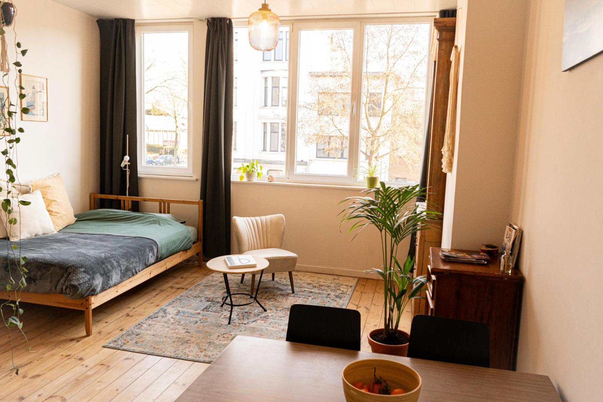 Cozy Studioflat Near The Antwerpen